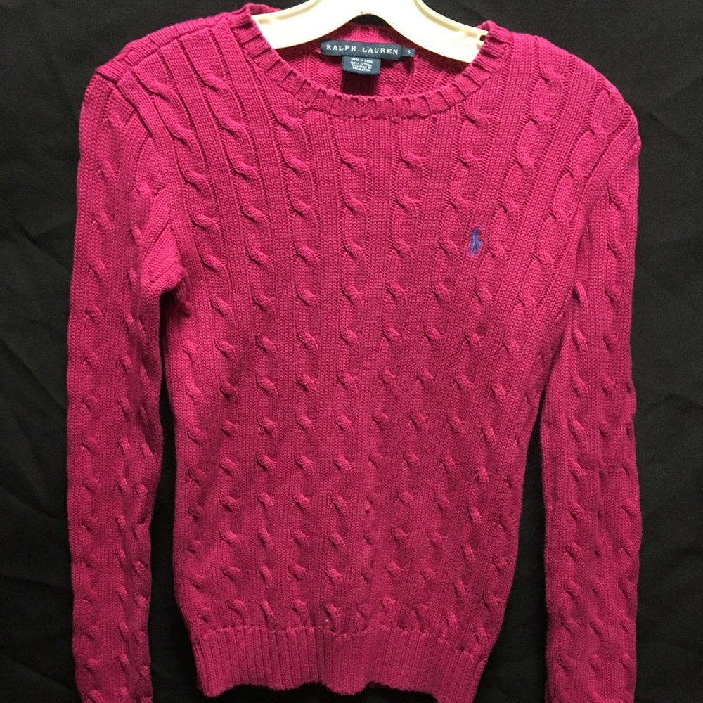 Magenta Ralph Lauren Sweater